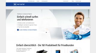 
                            4. Privatkunden | 1&1 Versatel