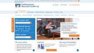 
                            1. Privatkunden - Raiffeisenbank Neumarkt i.d.OPf. eG