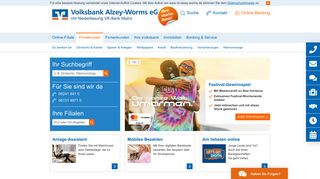 
                            2. Privatkunden Volksbank Alzey-Worms