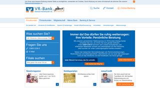 
                            10. Privatkunden - VR-Bank Eisenach-Ronshausen eG