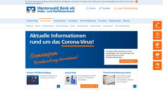 
                            3. Privatkunden - Westerwald Bank eG, Volks- und Raiffeisenbank