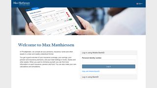 
                            2. Privattjänsten - Max Matthiessen