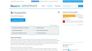 
                            9. PrivitizeVPN by OOO Industry - Should I Remove It?