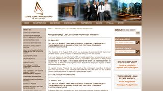 
                            3. PrivySeal (Pty) Ltd Consumer Protection Initiative | EAAB - The Estate ...