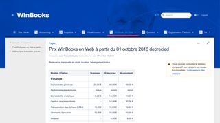 
                            11. Prix WinBooks on Web à partir du 01 octobre 2016 deprecied - Help ...