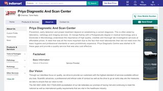 
                            11. Priya Diagnostic And Scan Center - Service Provider from Adyar ...