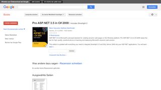 
                            12. Pro ASP.NET 3.5 in C# 2008: Includes Silverlight 2