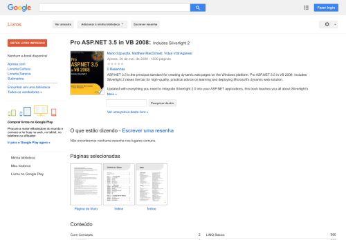 
                            11. Pro ASP.NET 3.5 in VB 2008: Includes Silverlight 2