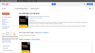 
                            7. Pro ASP.NET 4 in VB 2010 - Google Books-Ergebnisseite