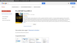 
                            10. Pro ASP.NET Core MVC 2