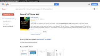 
                            6. Pro ASP.NET Core MVC