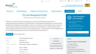 
                            4. Pro Care Management GmbH - Bayern International