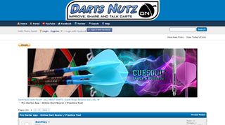 
                            6. Pro Darter App - Online Dart Scorer / Practice Tool - dartsnutz.net