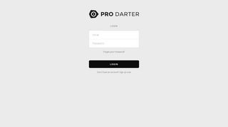 
                            1. Pro Darter | Login