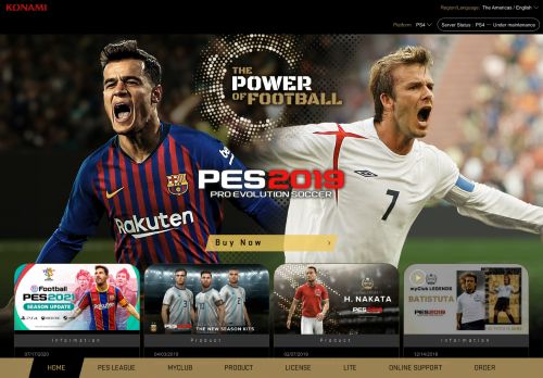 
                            2. Pro Evolution Soccer 2017 Official Website - Konami