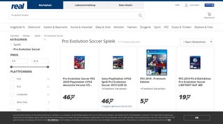 
                            10. Pro Evolution Soccer Spiele günstig online kaufen | real.de