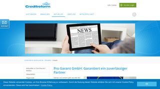
                            11. Pro Garant GmbH: Garantiert ein zuverlässiger Partner | Creditreform