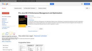 
                            9. Pro Java EE 5 Performance Management and Optimization