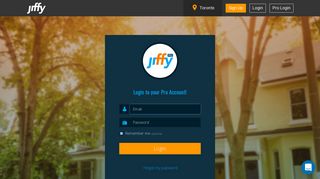 
                            11. Pro Login - Jiffy - Easy Home Maintenance