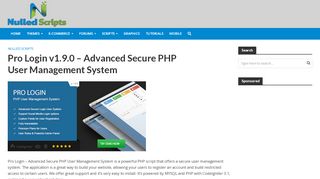 
                            2. Pro Login v1.9.0 - Advanced Secure PHP User Management System ...