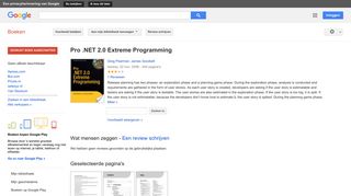 
                            11. Pro .NET 2.0 Extreme Programming