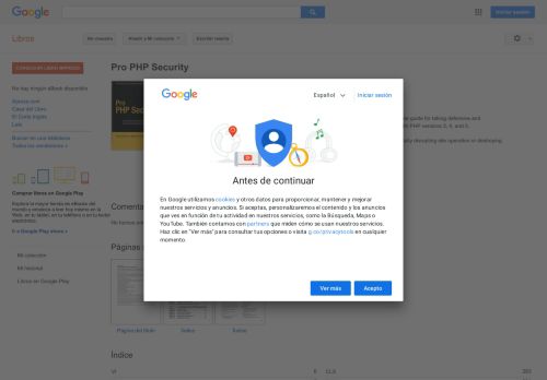 
                            13. Pro PHP Security - Resultado de la Búsqueda de libros de Google