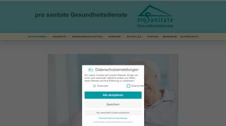 
                            2. pro sanitate Gesundheitsdienste: Unternehmen