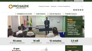 
                            1. Pró-Saúde - Associação Beneficente de Assistência Social e Hospitalar