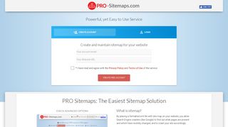 
                            4. PRO Sitemap Service - Create, host and automatically maintain your ...