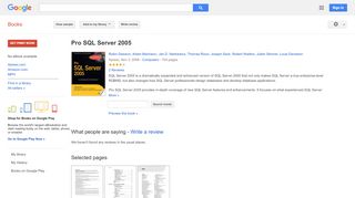 
                            12. Pro SQL Server 2005