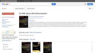 
                            5. Pro SQL Server 2012 Administration