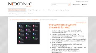 
                            3. Pro Surveillance System für MAC SMART PSS - Nexonik