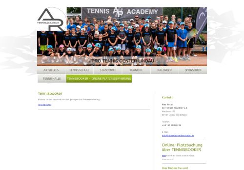 
                            4. Pro Tennis Center Lindau - Tennisbooker - Online Platzreservierung