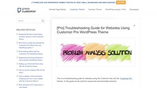 
                            7. [Pro] Troubleshooting Guide for Websites Using Customizr Pro ...