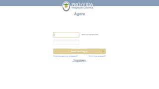 
                            4. Pró-Vida - Ágora - login