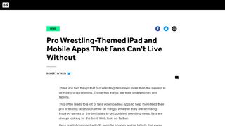 
                            11. Pro Wrestling-Themed iPad and Mobile Apps That Fans Can't Live ...