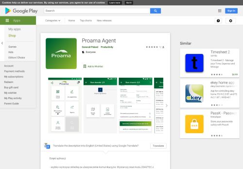 
                            13. Proama Agent – Applications sur Google Play