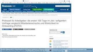 
                            8. Probezeit für Arbeitgeber: die ersten 100 Tage im Job / softgarden ...