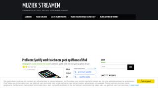 
                            12. Probleem: Spotify werkt niet meer goed op iPhone of iPad – Muziek ...