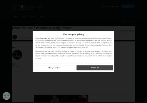 
                            8. [Problem] Failed to connect to login server - Inne Gry MMO ...
