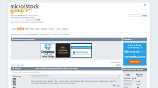 
                            8. Problem login Dreamstime | Professional Microstock Forum ...