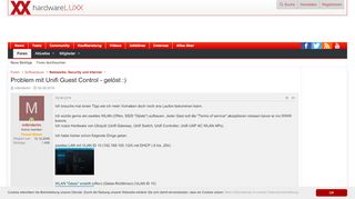 
                            8. Problem mit Unifi Guest Control - gelöst - Forum de Luxx