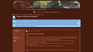 
                            9. Problem: Online-Profil erstellen - Anno 1404 Multiplayer-Forum ...