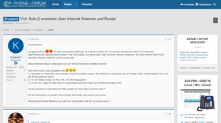 
                            11. [Problem] - VU+ Solo 2 erreichen über Internet Antenne und Router ...