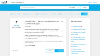 
                            8. Problem with 123rescue.com redirection and Quickbo... - LogMeIn ...