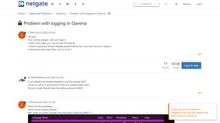 
                            7. Problem with logging in Garena | Netgate Forum