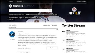 
                            6. Problem with login EA account on FIFA 18 PS4 - Answer HQ