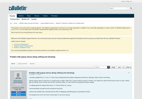 
                            1. Problem with popup menus doing nothing (not showing) - vBulletin ...