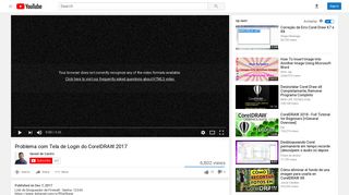 
                            8. Problema com Tela de Login do CorelDRAW 2017 - YouTube
