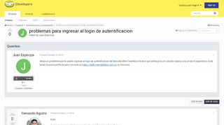 
                            3. problemas para ingresar al login de autentificacion ...